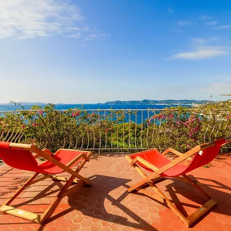 Select'sohome - De Pour 6 Personnes Avec Vue A 180 Degres - Piscine Et Services Inclus - Figa Villa
